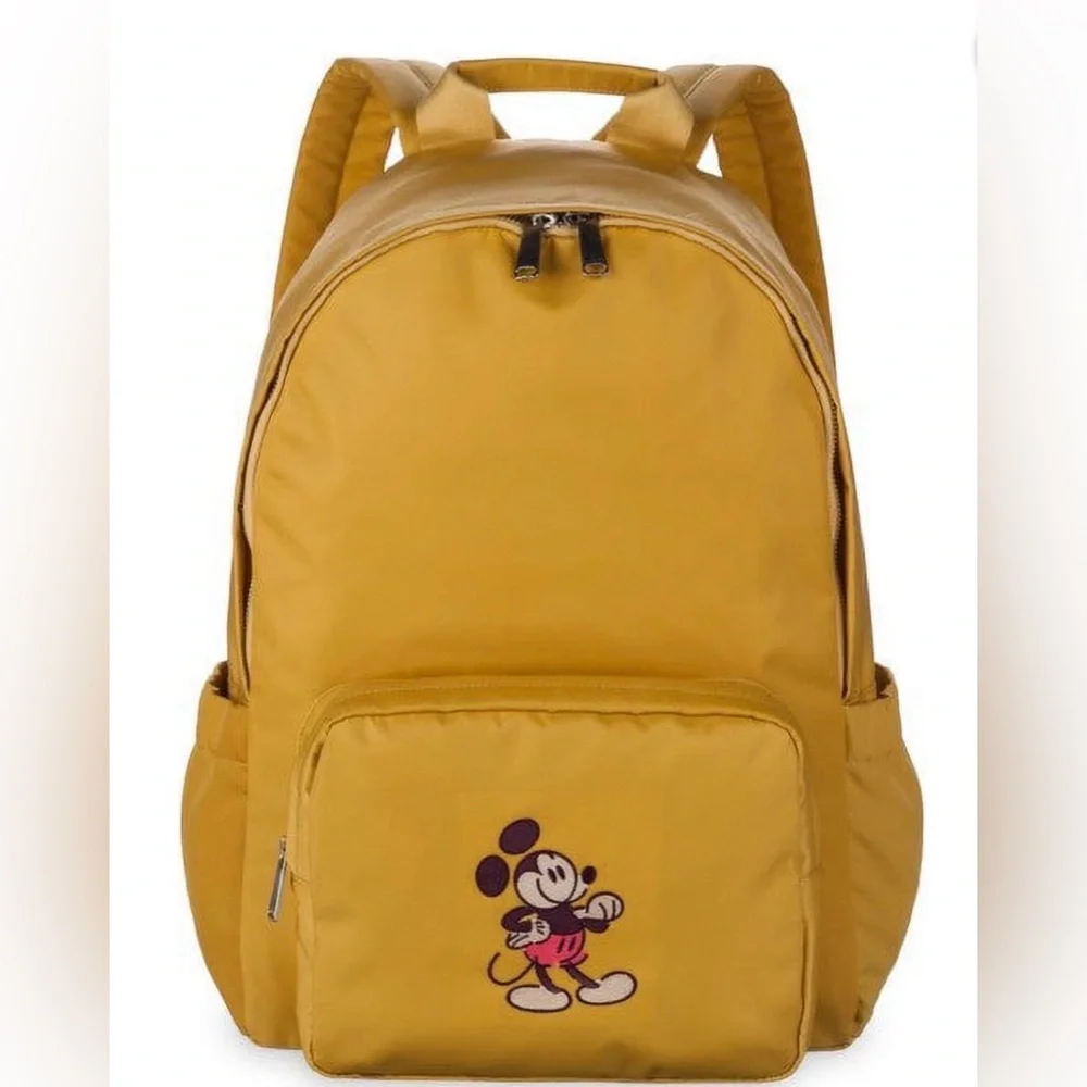 Disney Yellow Mickey Mouse Backpack